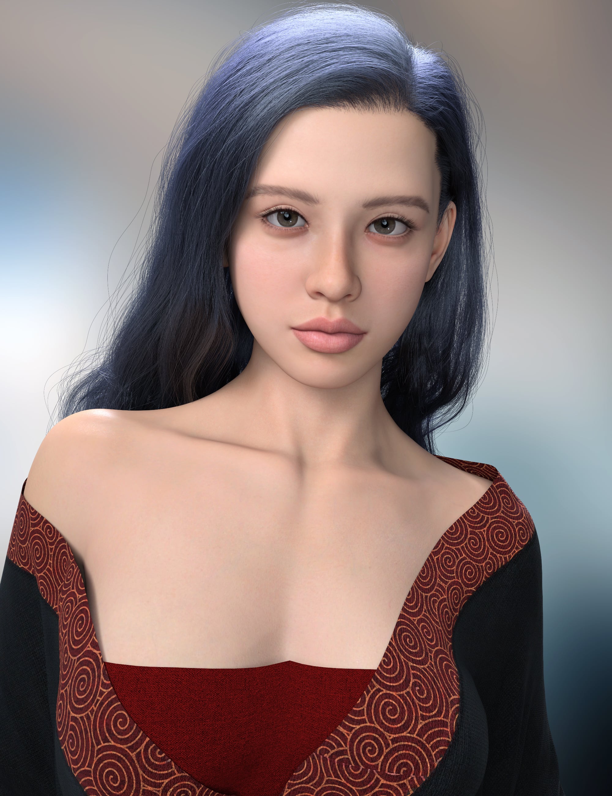 Vo Rook HD for Genesis 9 by: VOOTW, 3D Models by Daz 3D