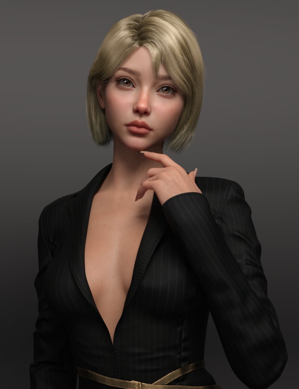 EG AVBM Hair and EG Lovely Poses for Genesis 9 Bundle by: Ergou, 3D Models by Daz 3D