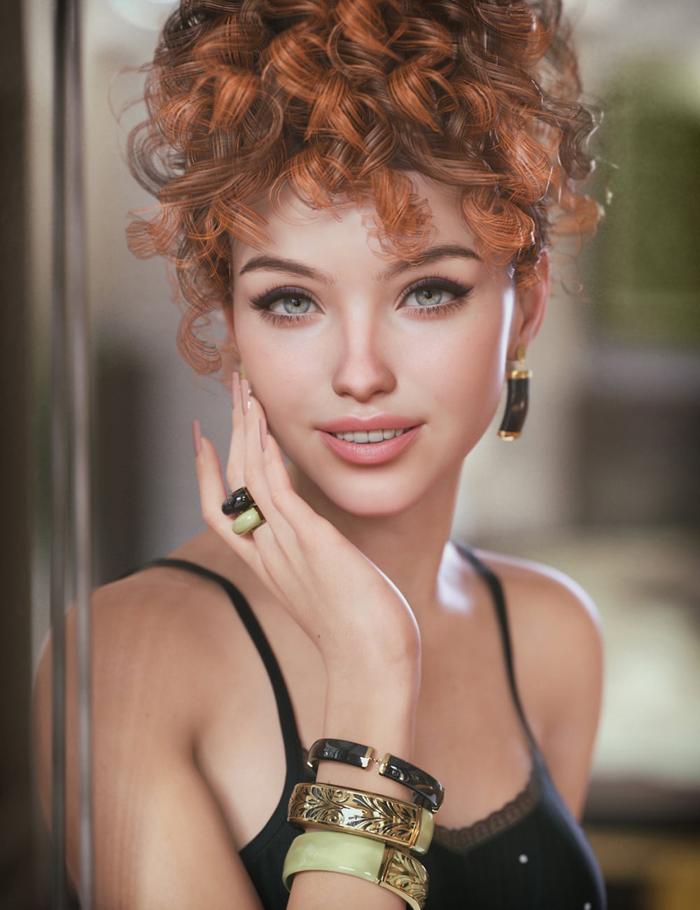 Addy Celia and Expressions for Genesis 9 by: addy, 3D Models by Daz 3D