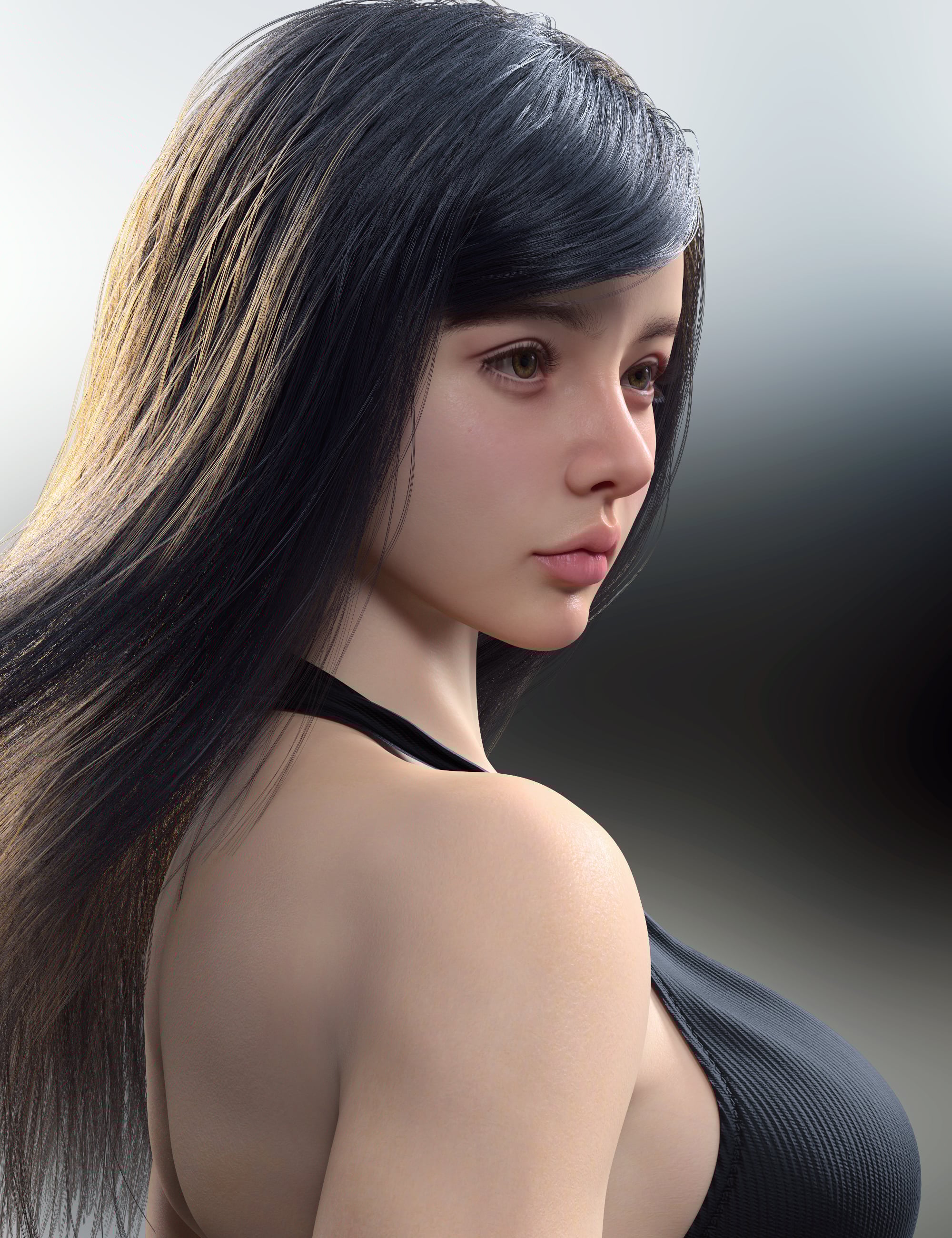 Vo Siri HD for Genesis 9 by: VOOTW, 3D Models by Daz 3D