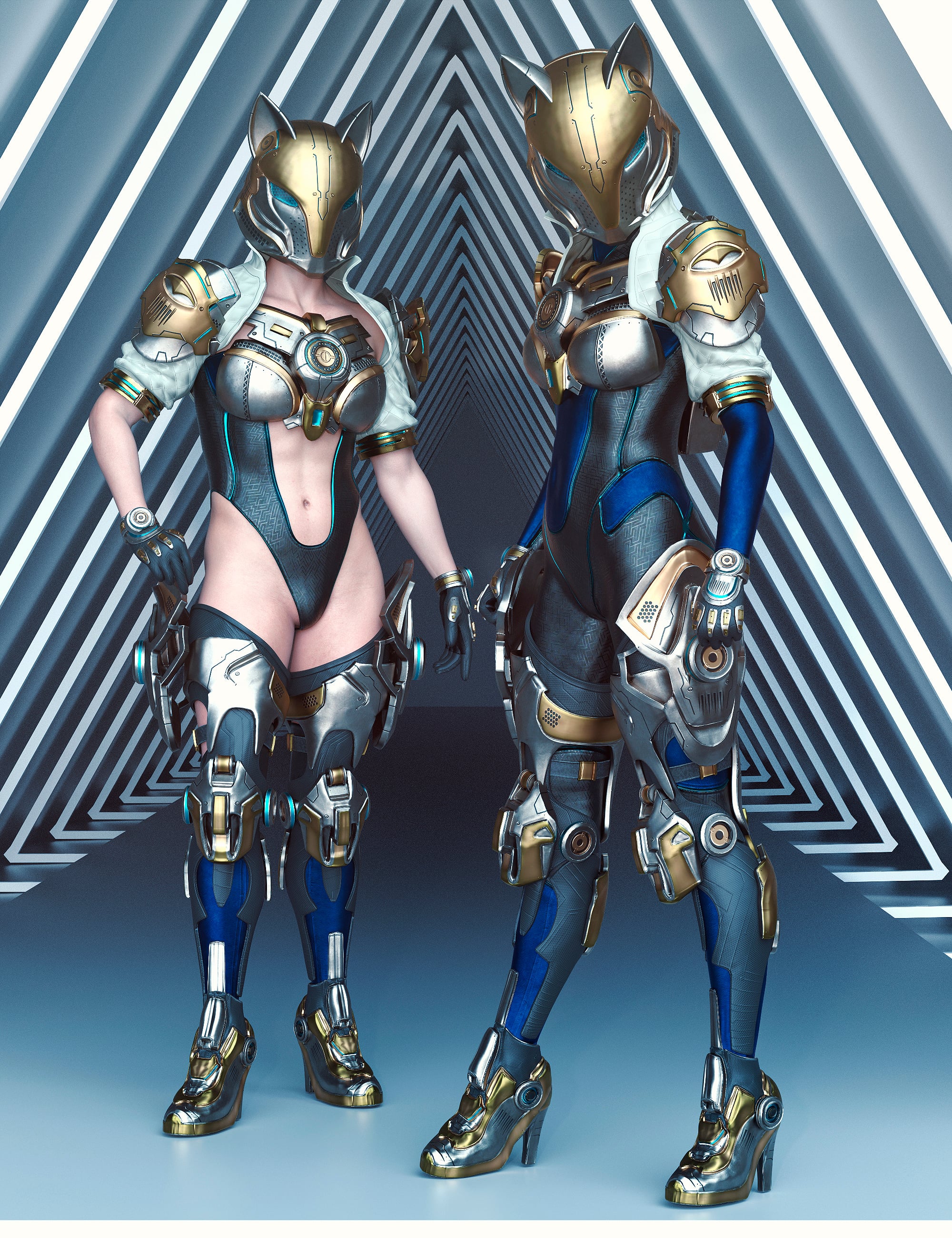 Synthra Sci-Fi Tech Suit for Genesis 9 by: fjaa3d, 3D Models by Daz 3D