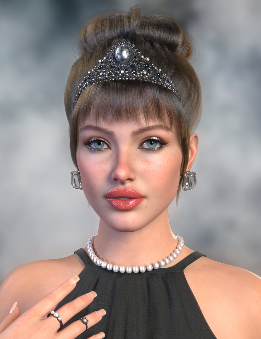 Jinjer Hair for Genesis 9 by: Propschick, 3D Models by Daz 3D