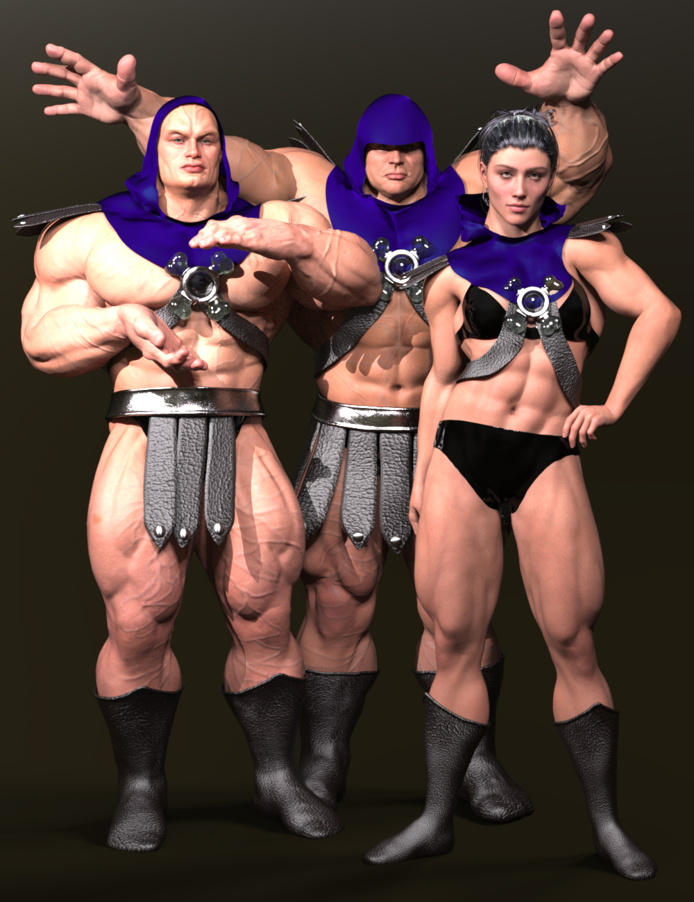 Chronicles of Chaos Clothing Set for Genesis 9 by: SimonWM, 3D Models by Daz 3D