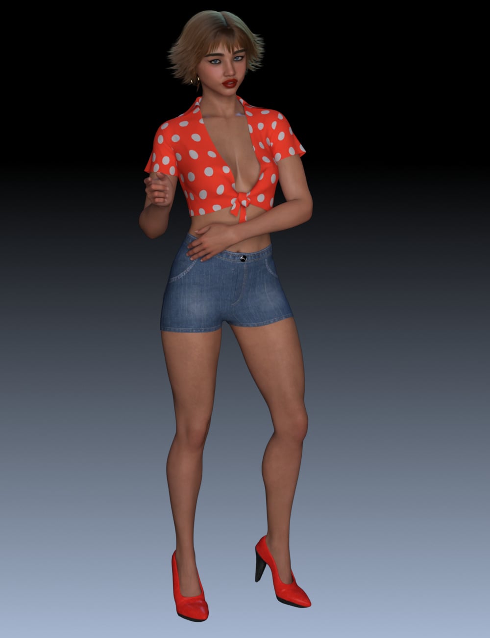 FG At Home Outfit for Genesis 9 Feminine by: IronmanFugazi1968, 3D Models by Daz 3D