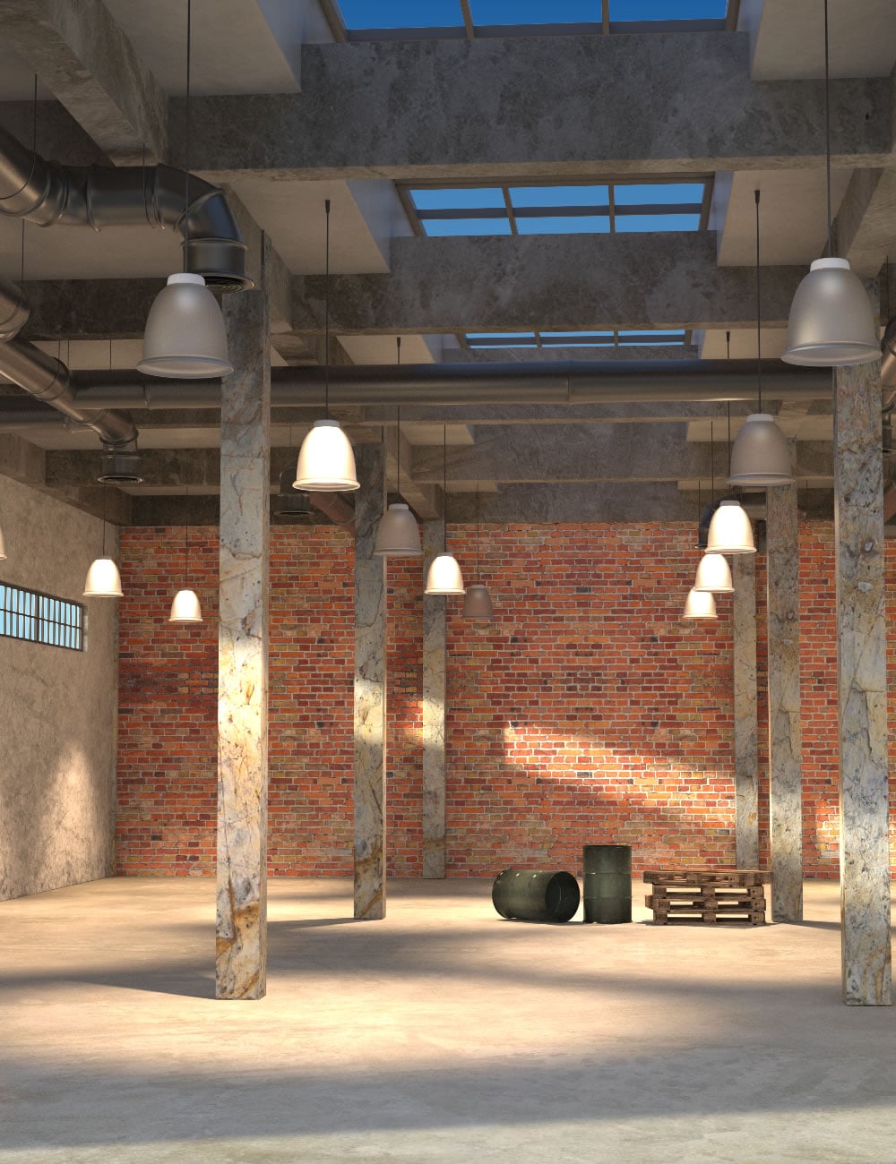 Hub Park Building by: SilvaAnt3d, 3D Models by Daz 3D