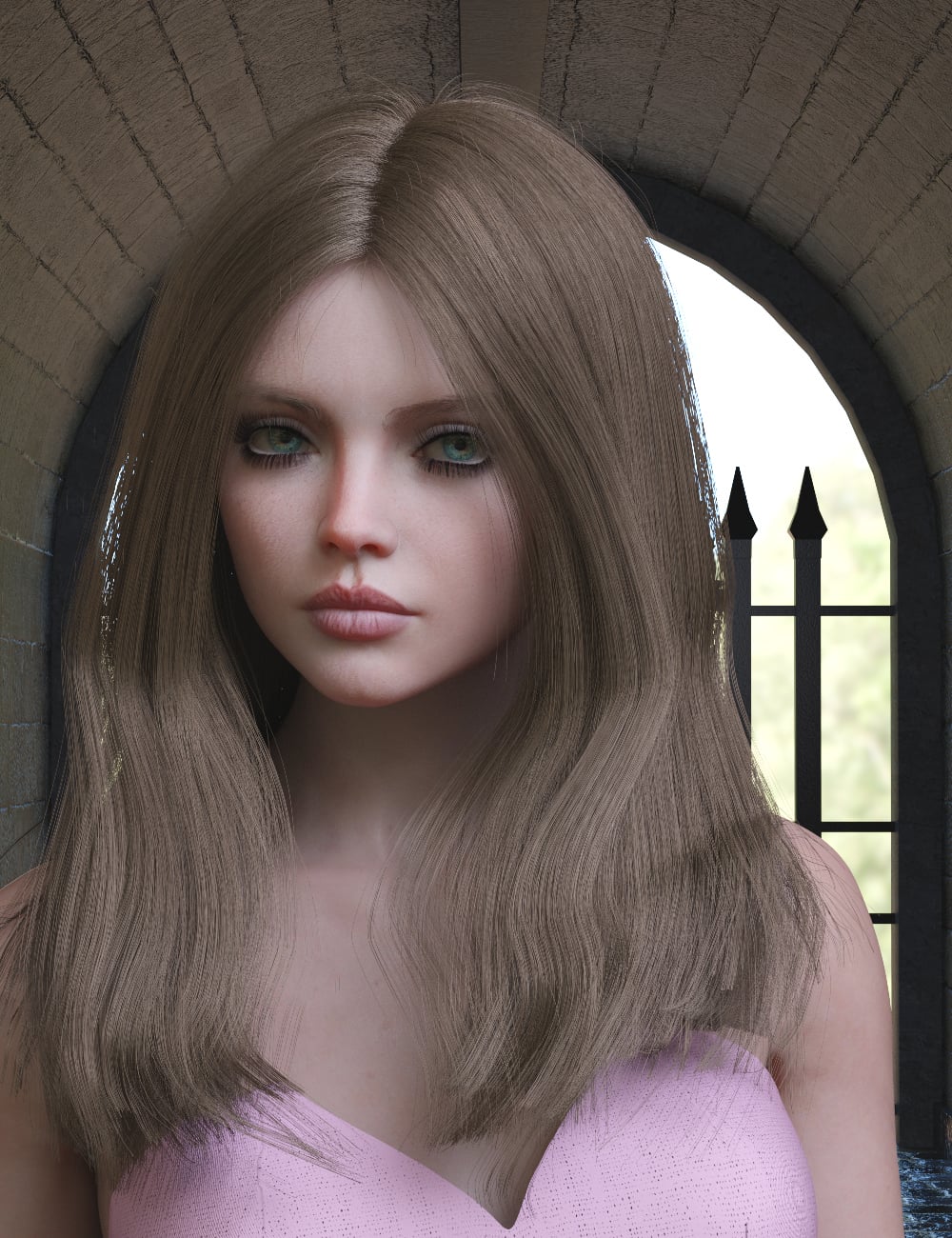 MGAB Hailey HD For Genesis 9 by: MarcosGAB, 3D Models by Daz 3D