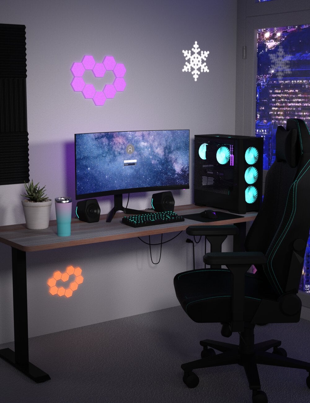 PC Gaming Essentials Set by: Nominous, 3D Models by Daz 3D