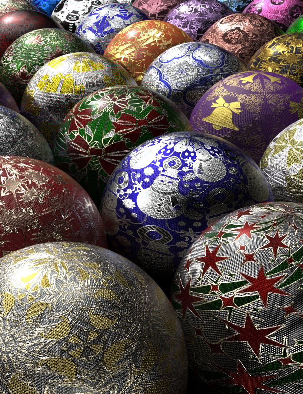 DG Holiday Brocade Shaders by: DestinysGarden, 3D Models by Daz 3D