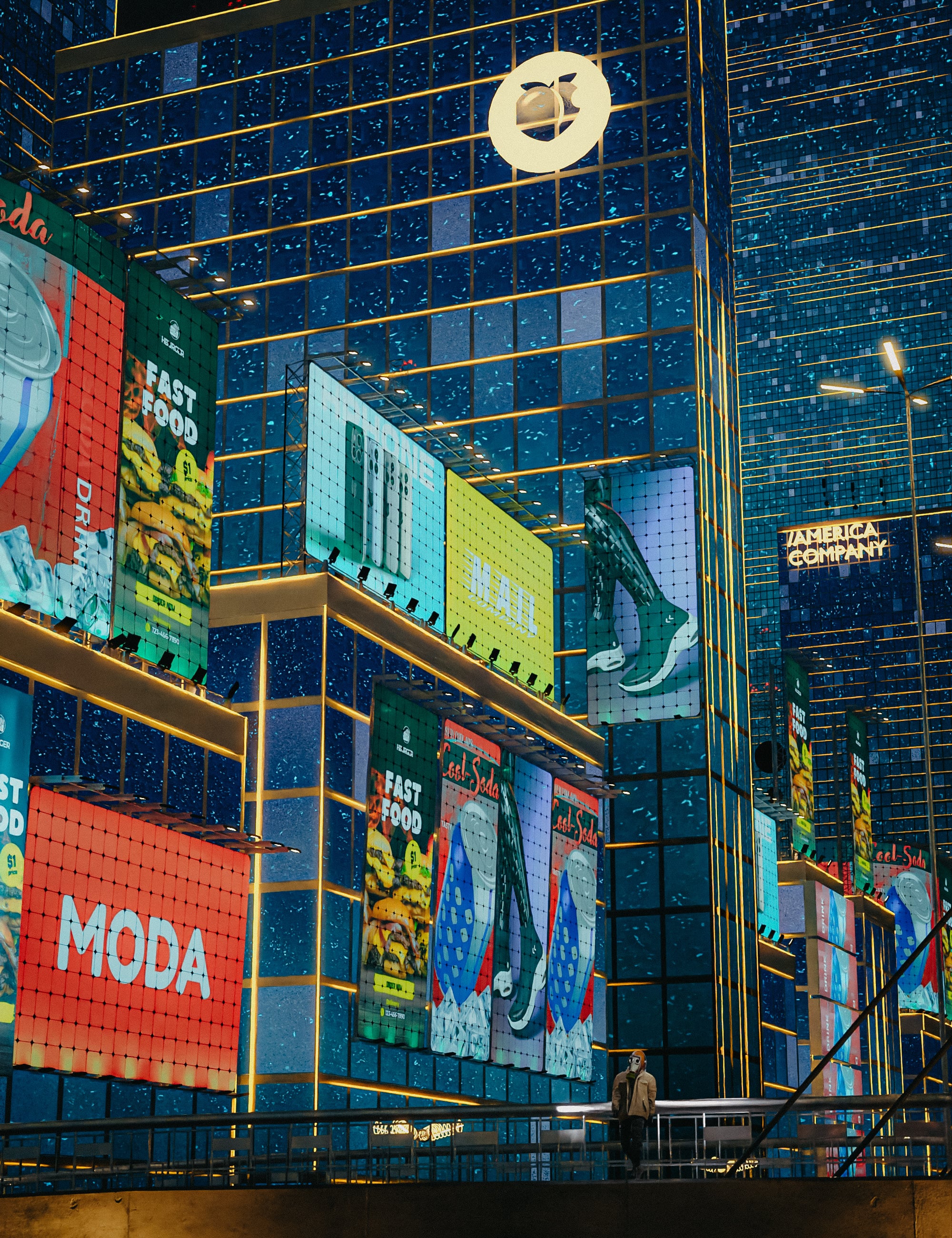 HT Mega Cyberpunk City Landscape by: Hate94Neu, 3D Models by Daz 3D