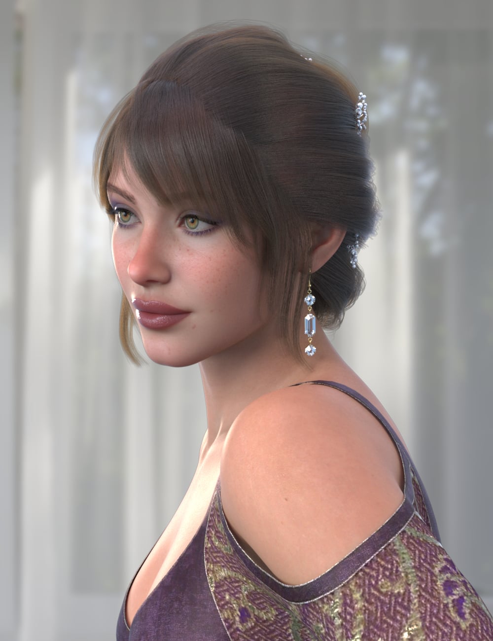 Winter Spice Hair by: Propschick, 3D Models by Daz 3D