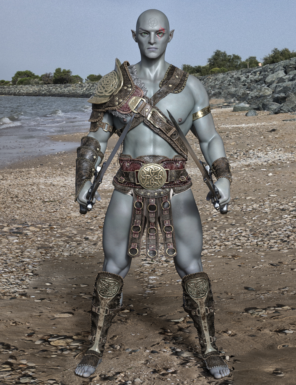 PN Xtron for Genesis 9 by: Pendragon, 3D Models by Daz 3D