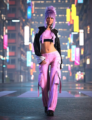 dForce Jellyfish Outfit for Genesis 9