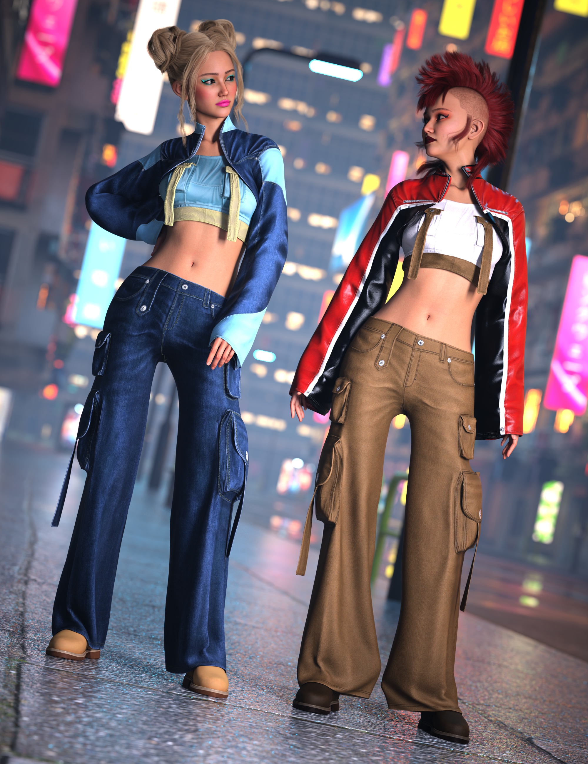 dForce Jellyfish Outfit Texture Add-On by: Barbara Brundon, 3D Models by Daz 3D