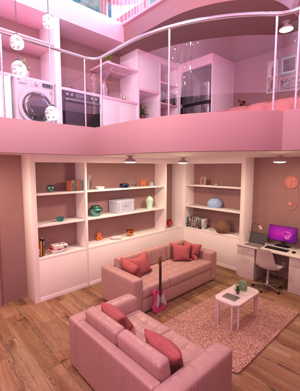 FG Paradise Princess Apartment by: IronmanFugazi1968, 3D Models by Daz 3D