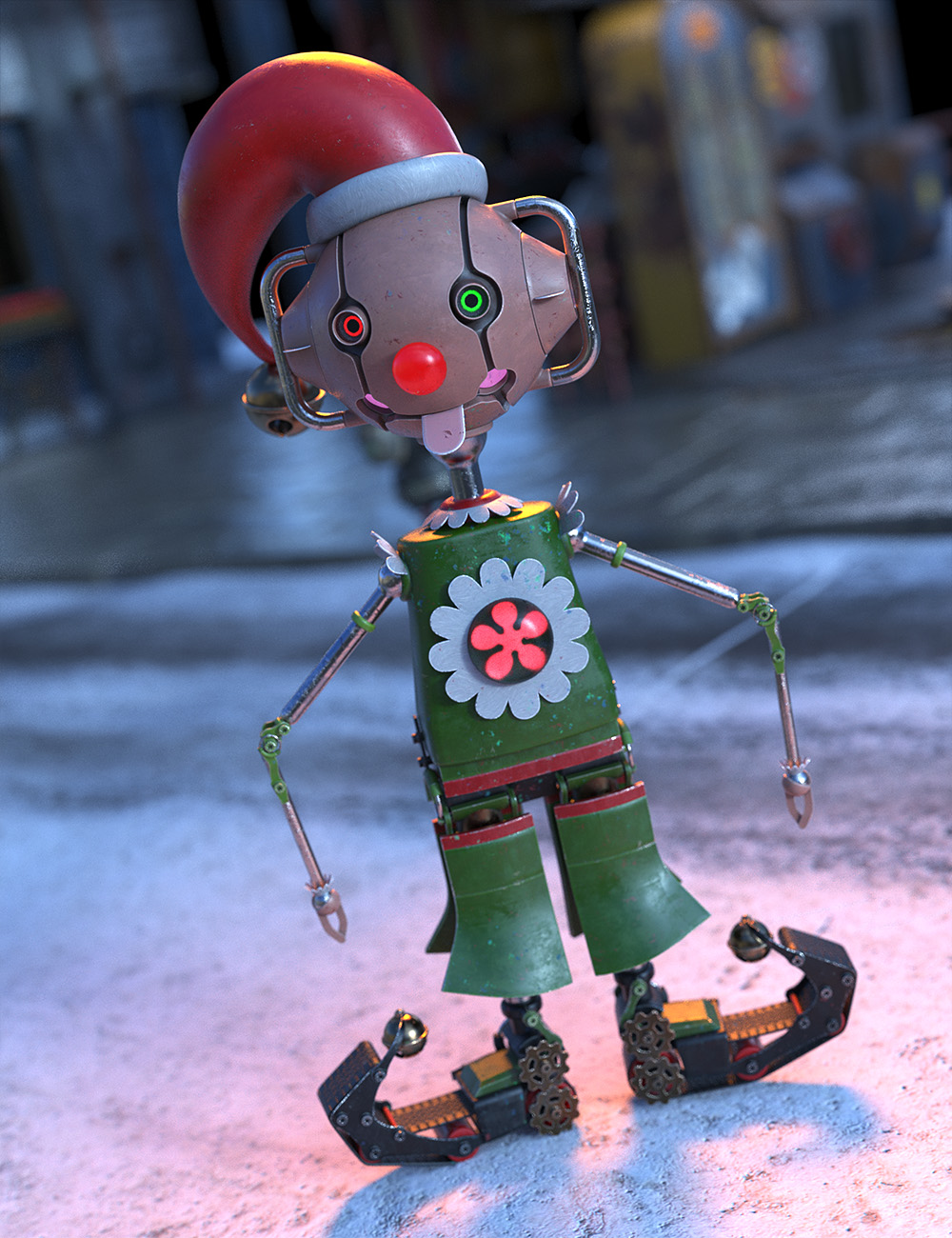 The Cog Regime Tinsel Void Automaton by: ForbiddenWhispersDavid Brinnen, 3D Models by Daz 3D