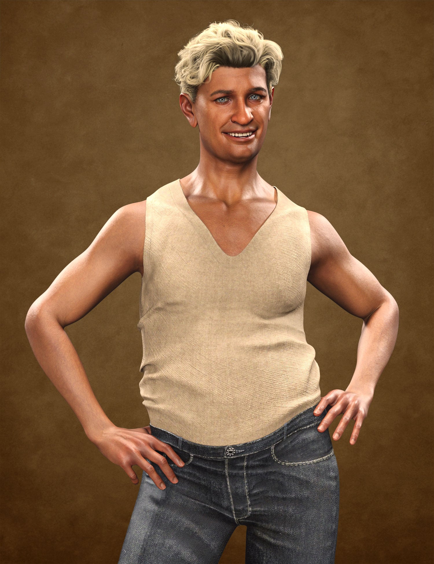 CX Carlo HD for Genesis 9 by: Corax, 3D Models by Daz 3D