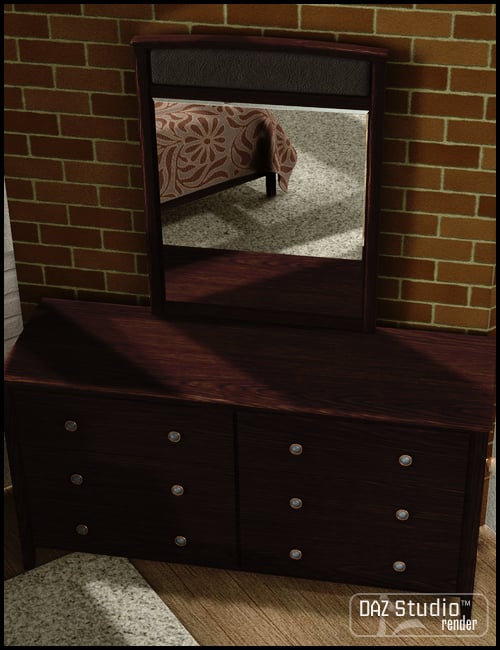 Danielle Bedroom Danielle Bedroom by: , 3D Models by Daz 3D