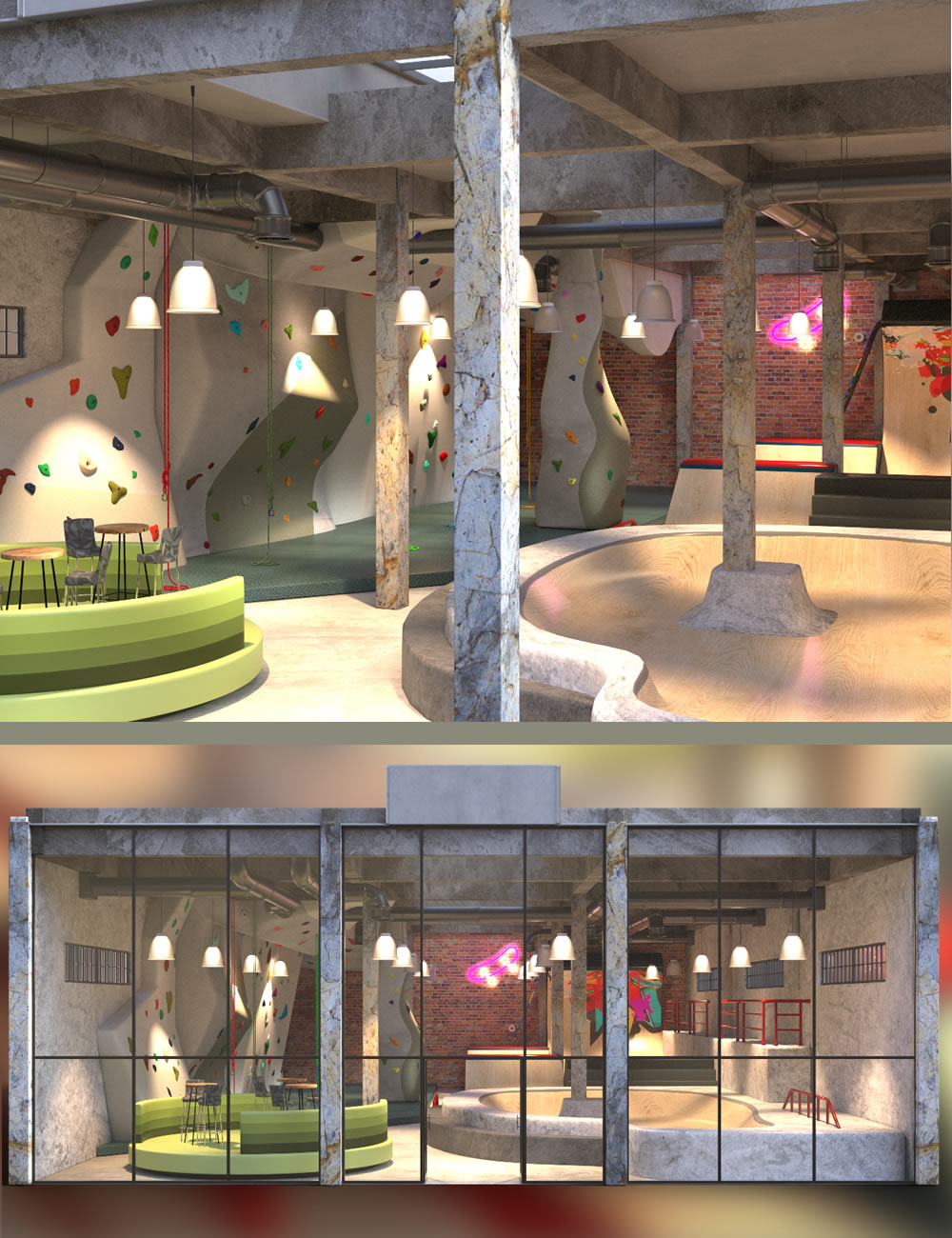 Hub Park Bundle by: SilvaAnt3d, 3D Models by Daz 3D