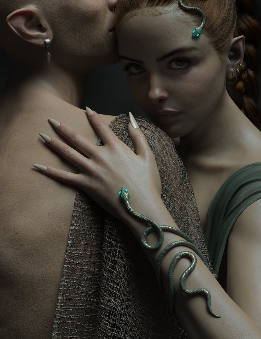 FK Sibilant Grace Jewelry Volume 2 - Limbs by: Fabiana, 3D Models by Daz 3D