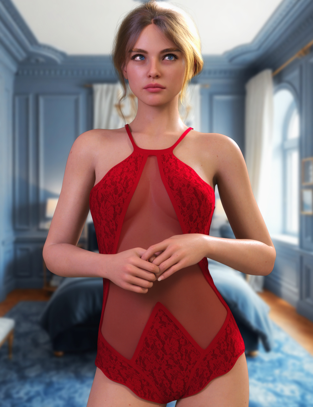 JMR dForce Brenda Bodysuit for Genesis 9 and 8 Female by: JaMaRe, 3D Models by Daz 3D