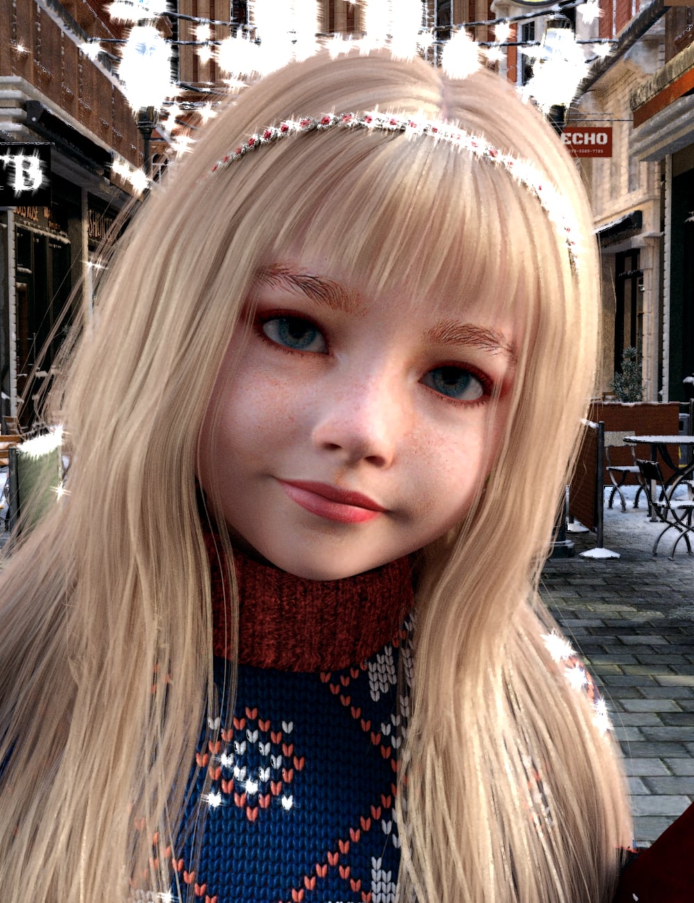 Q321 Casie for Genesis 9 Feminine by: Quadraw321, 3D Models by Daz 3D