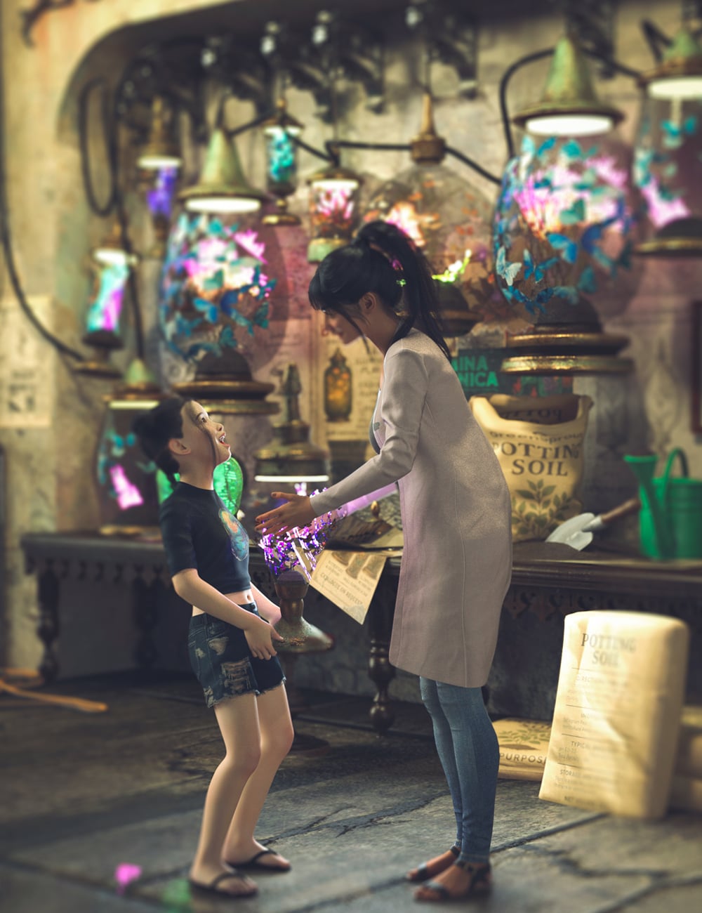 Lumina Botanica by: Ansiko, 3D Models by Daz 3D