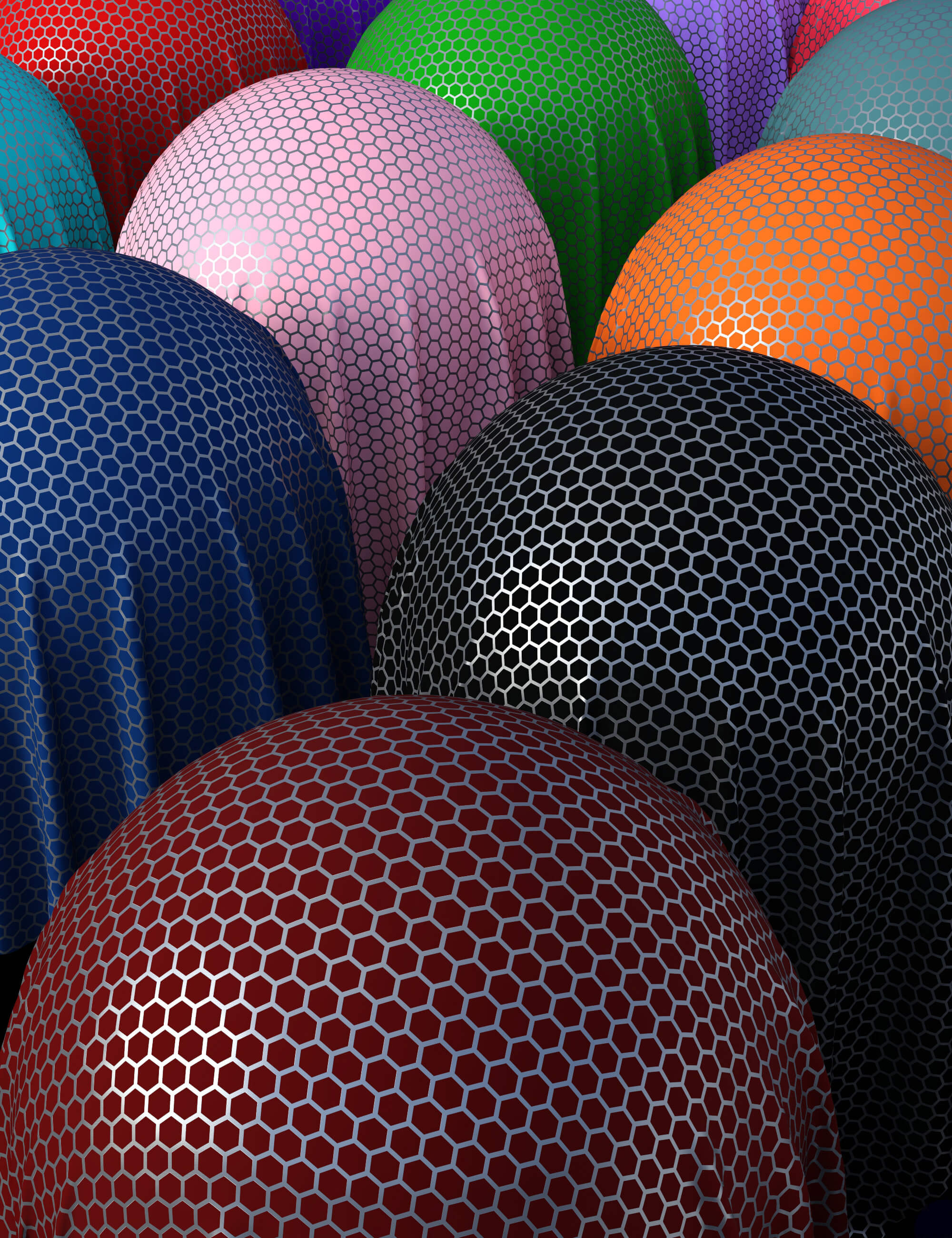 Hex Noir Fabric Iray Shaders - MR by: Nelmi, 3D Models by Daz 3D