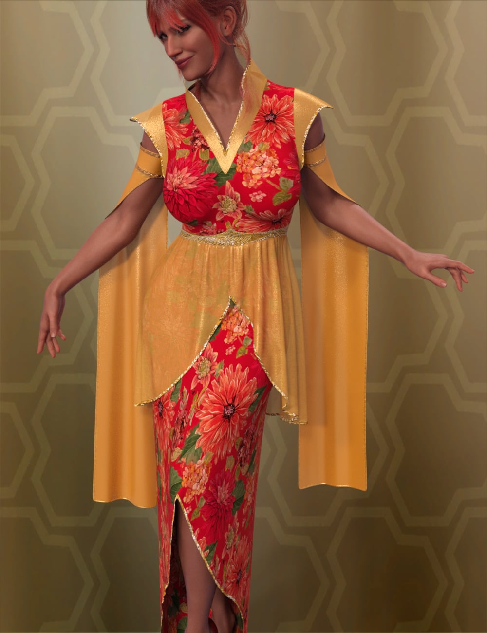 SIC dForce Ming Set for Genesis 9 by: Sisters In Chaos, 3D Models by Daz 3D