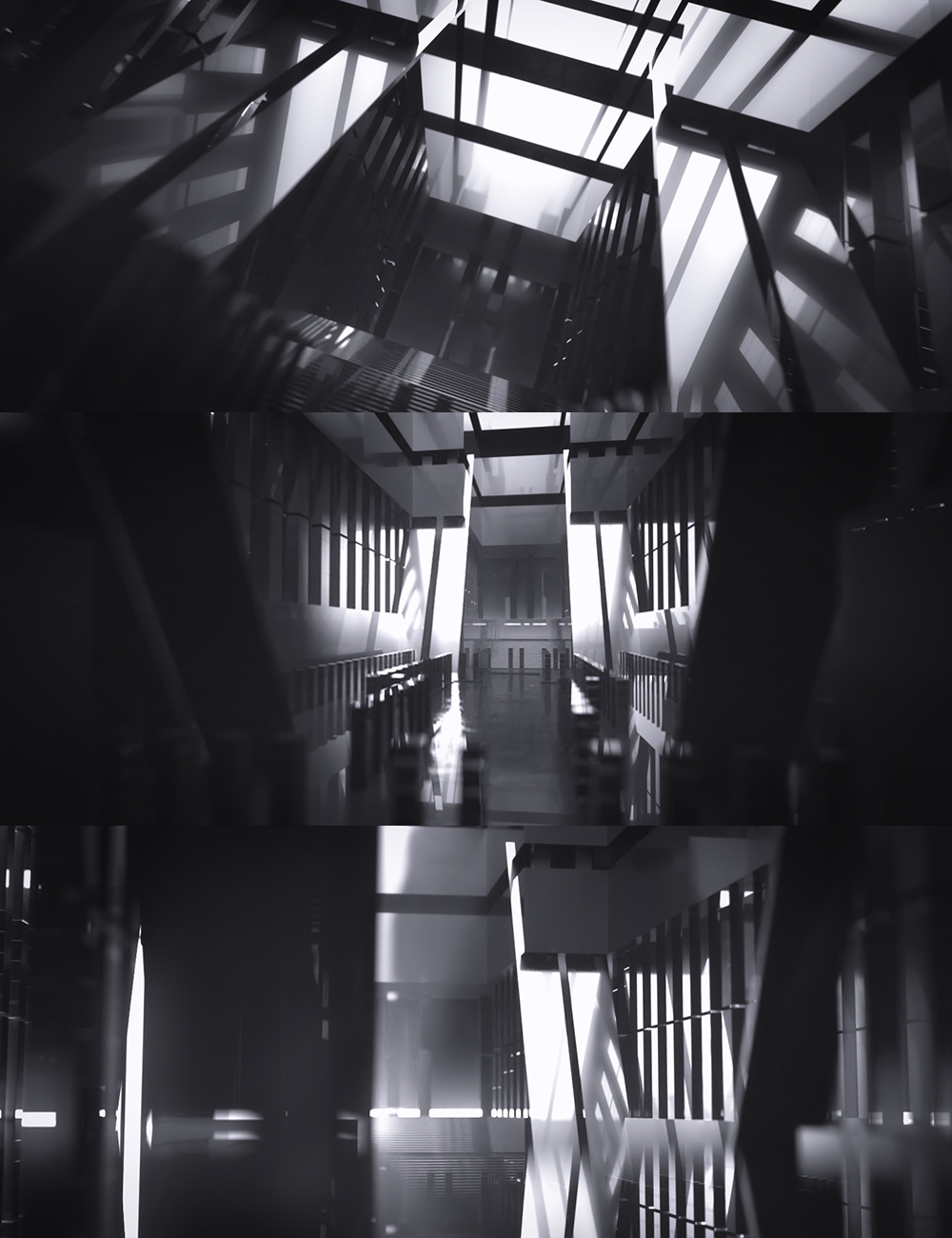 Techno Mirror Hall by: Dreamlight, 3D Models by Daz 3D