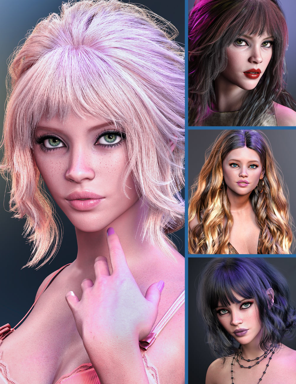 CJ Layla 8K HD For Genesis 9 by: Colm Jackson, 3D Models by Daz 3D