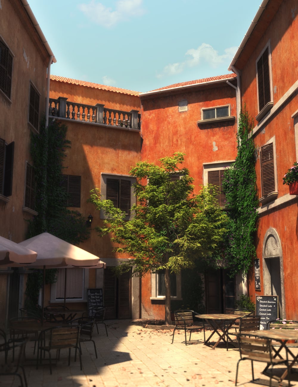 KuJ Street by: Kujira, 3D Models by Daz 3D