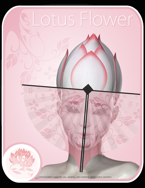 Lotus Flower by: ForbiddenWhispersFWDesign, 3D Models by Daz 3D