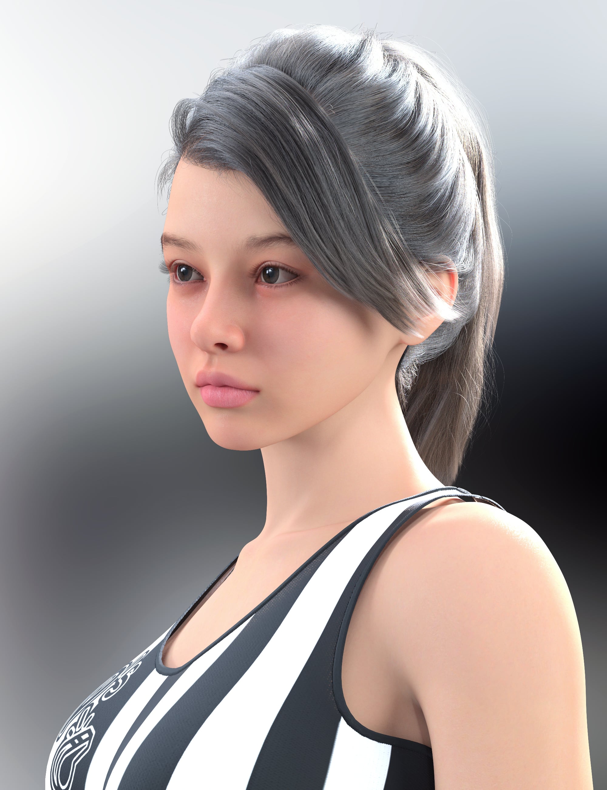 Vo Laleh HD for Genesis 9 by: VOOTW, 3D Models by Daz 3D