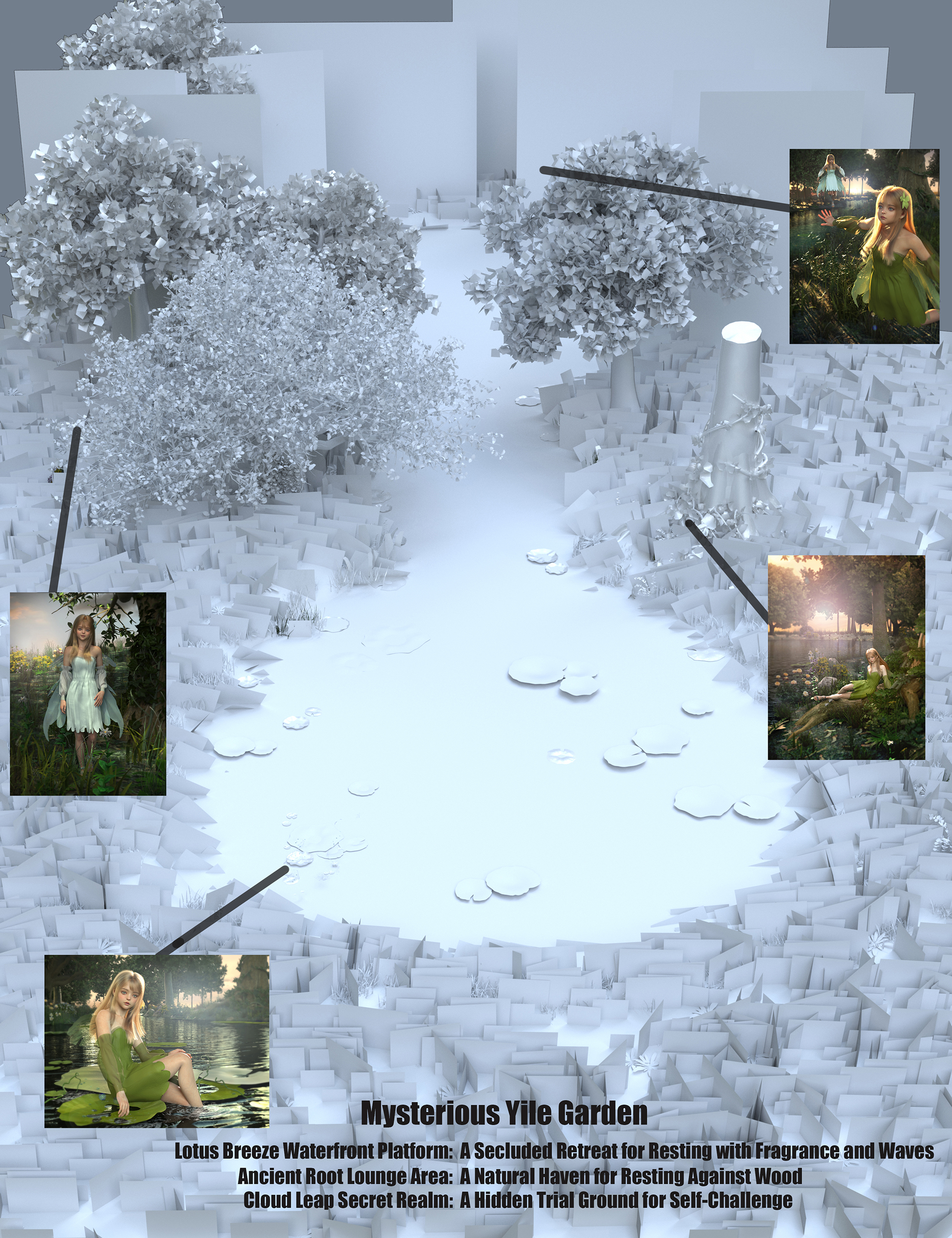 MB Enchanted Forest | Daz 3D