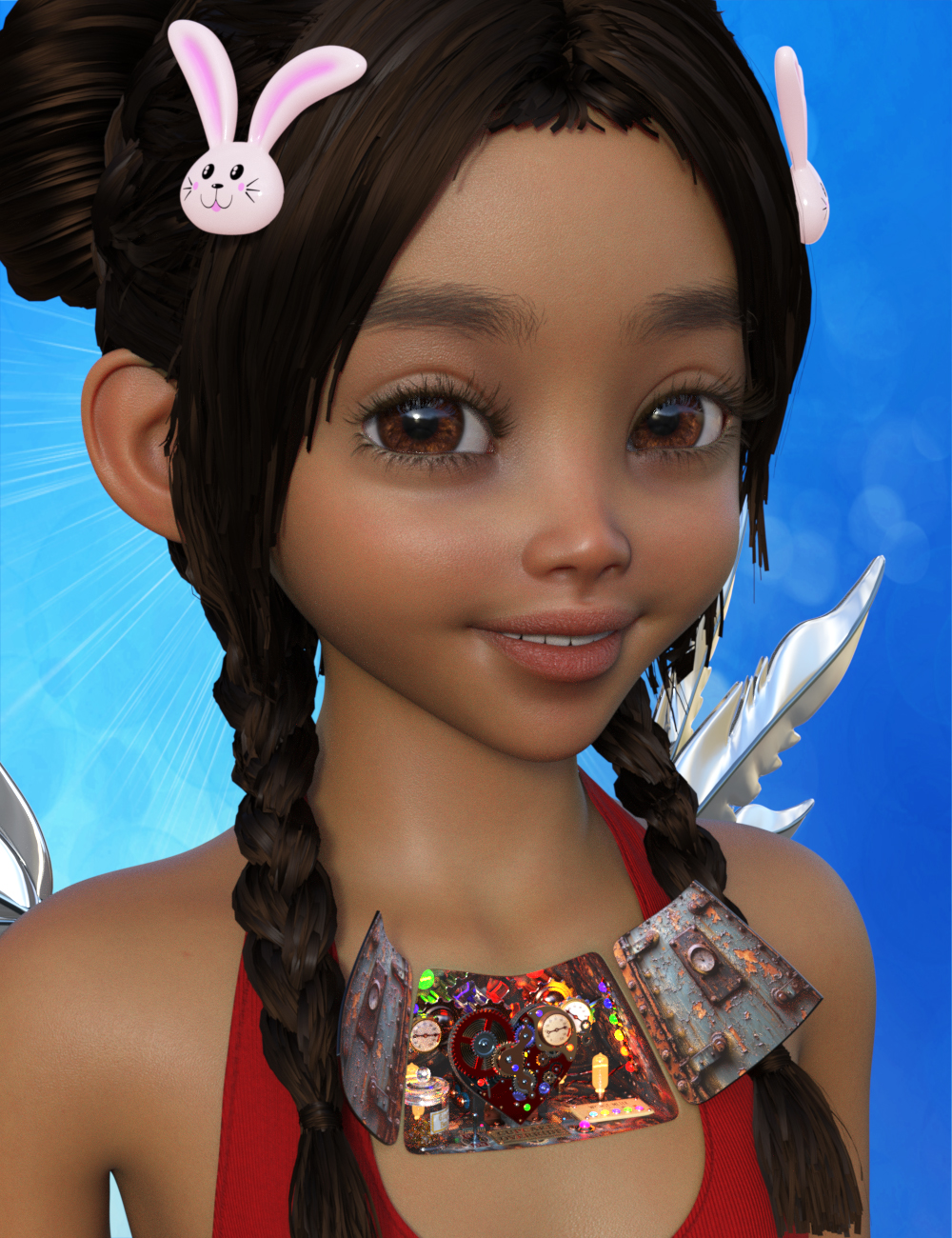 Tinheart Character and Clockwork Bundle for Genesis 9 by: Thorne, 3D Models by Daz 3D