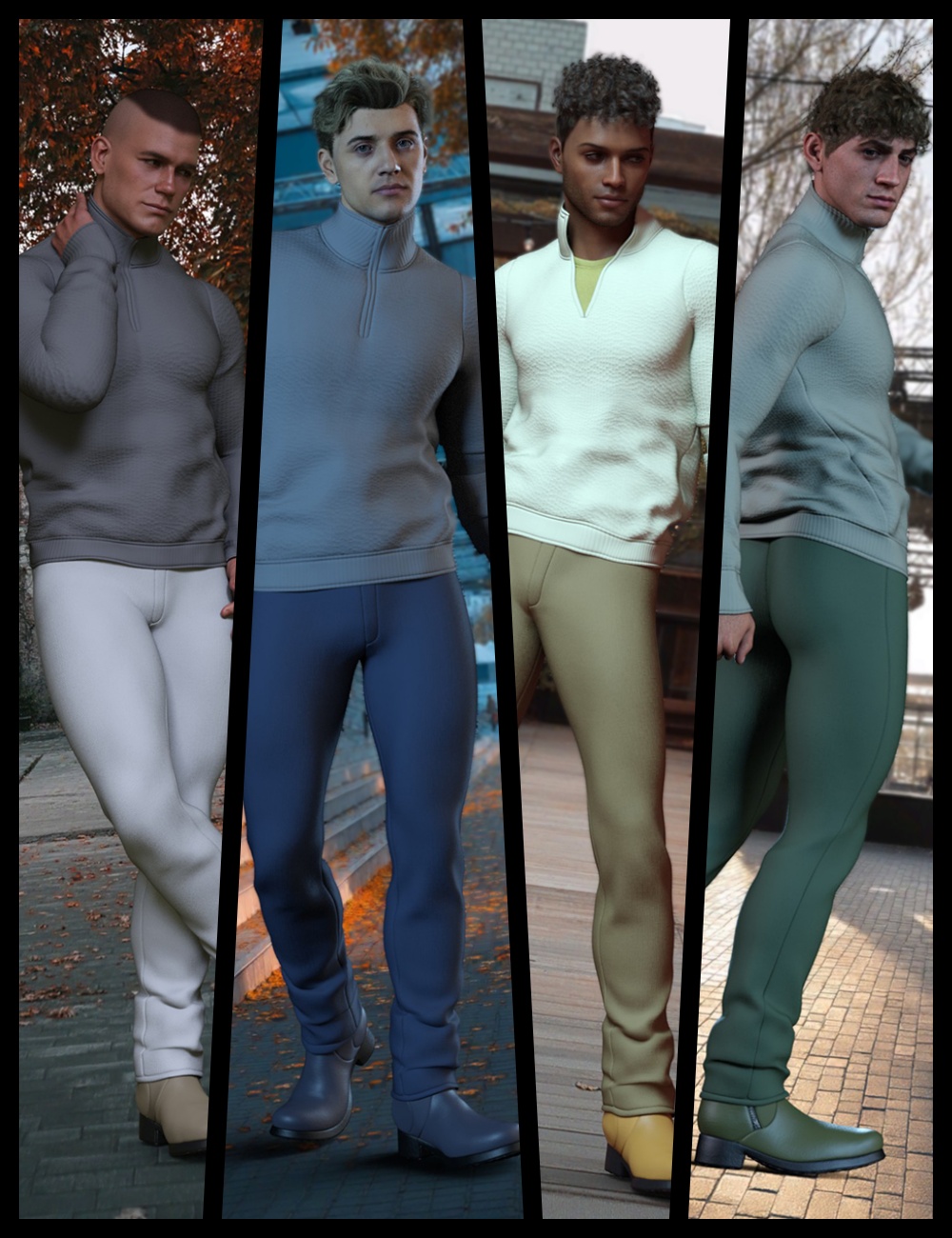 DZ Fall Fusion for Genesis 9 by: DZheng, 3D Models by Daz 3D