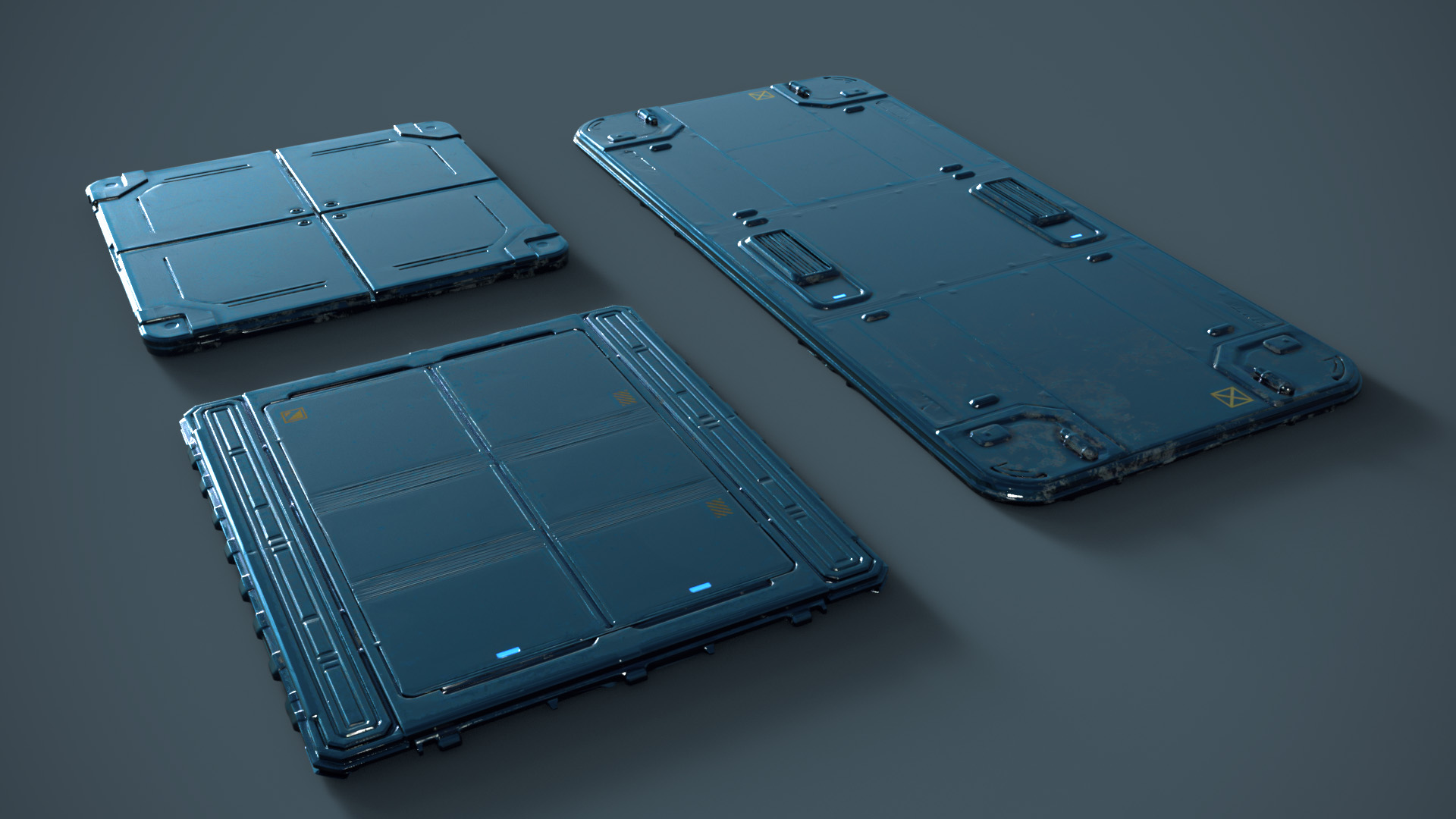 Polish Scifi Interior Modular Assets | Daz 3D
