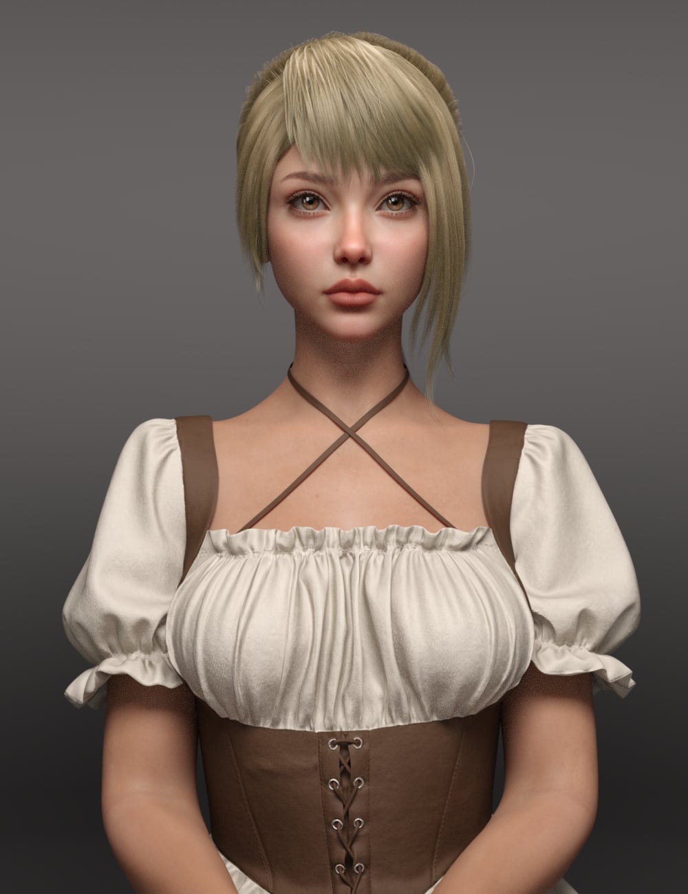 IKBN Hair for Genesis 9 by: Ergou, 3D Models by Daz 3D