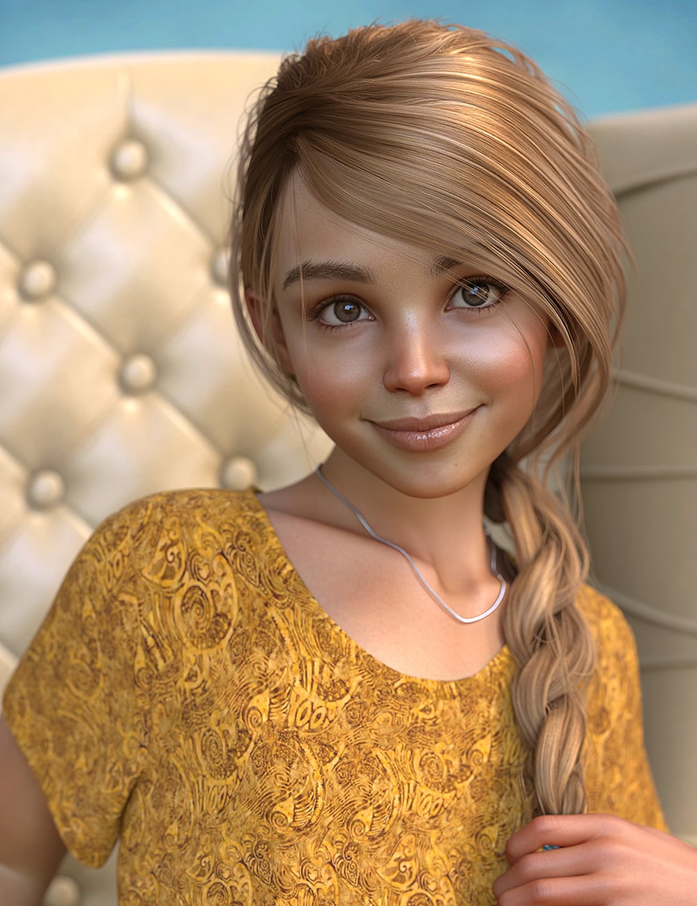Paige Female Character for Genesis 9 by: 3D Universe, 3D Models by Daz 3D