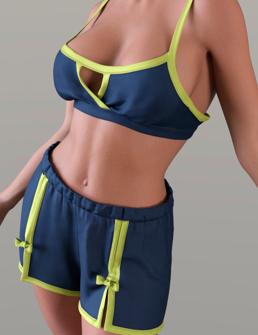 dForce TN Cutie Combo for Genesis 9, 8, and 8.1 by: Tauna, 3D Models by Daz 3D