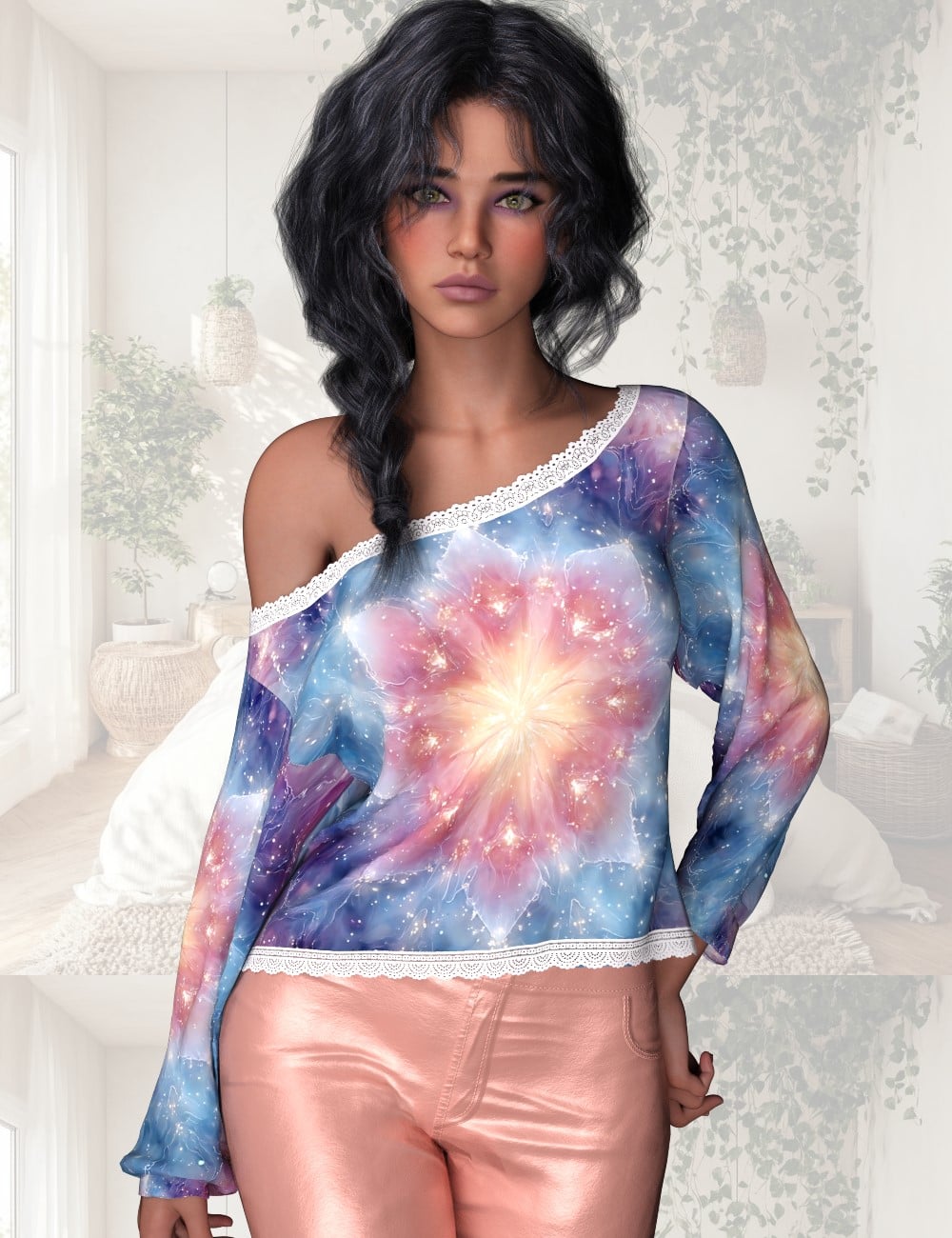 L3D Supreme City Walk Sweater Add-On by: LUNA3D, 3D Models by Daz 3D