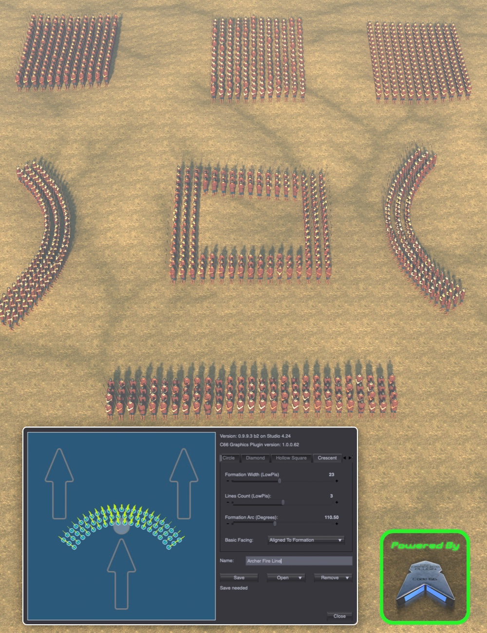 LowPi Formations Builder by: Code 66, 3D Models by Daz 3D