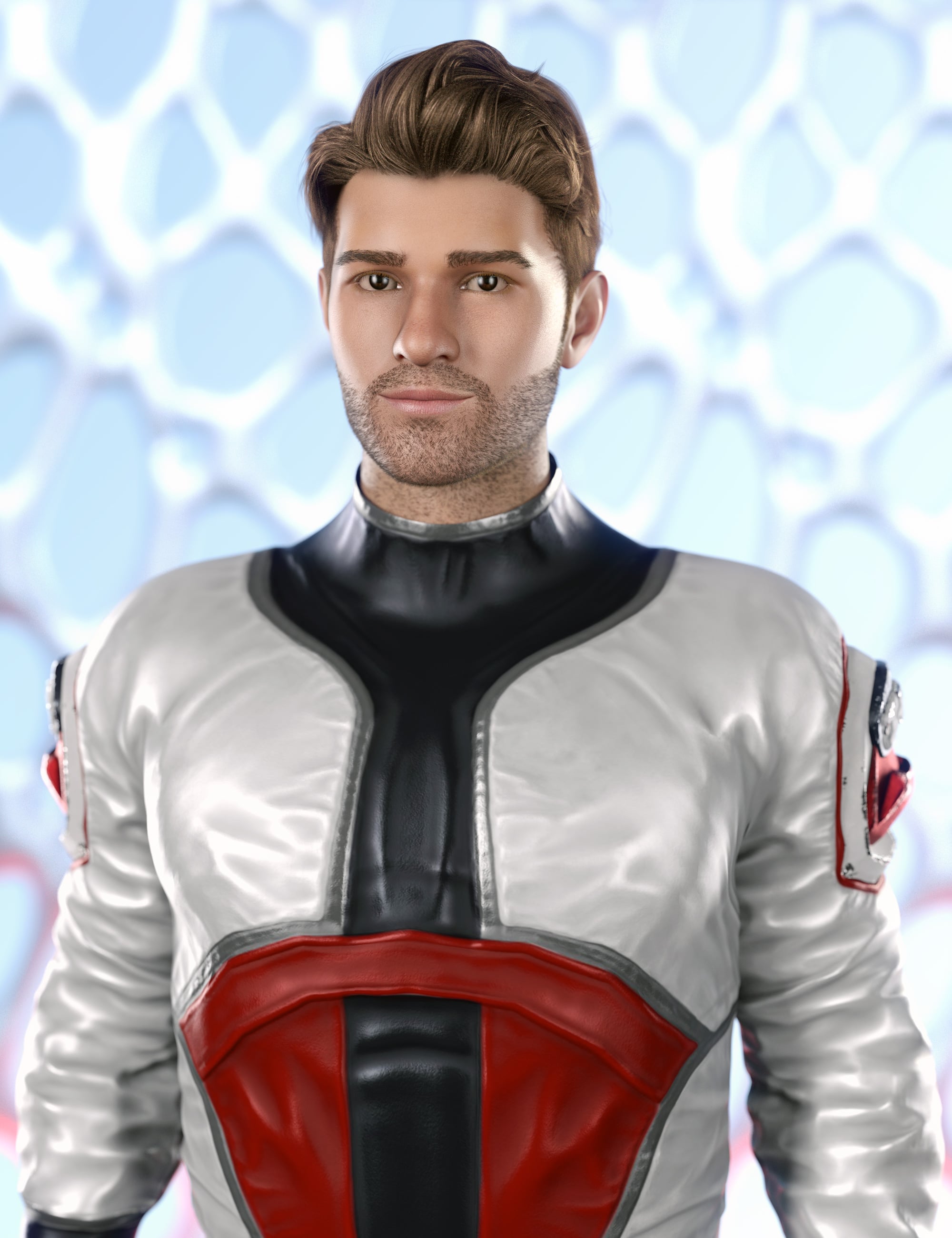 JP Udo HD with dForce Body Hair for Genesis 9 by: Jepe, 3D Models by Daz 3D