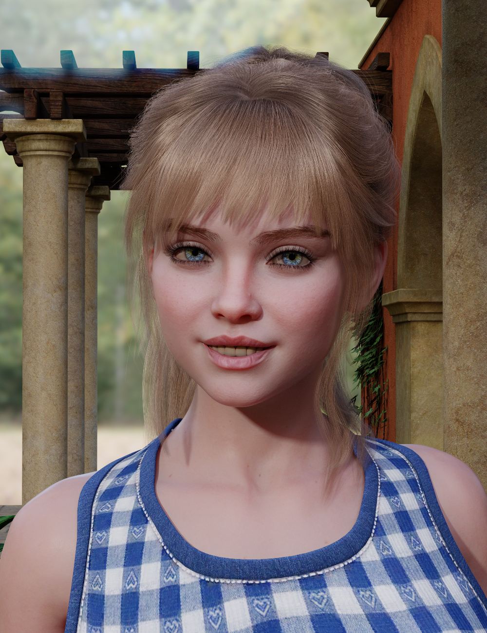 MGAB Mara HD for Genesis 9 by: MarcosGAB, 3D Models by Daz 3D