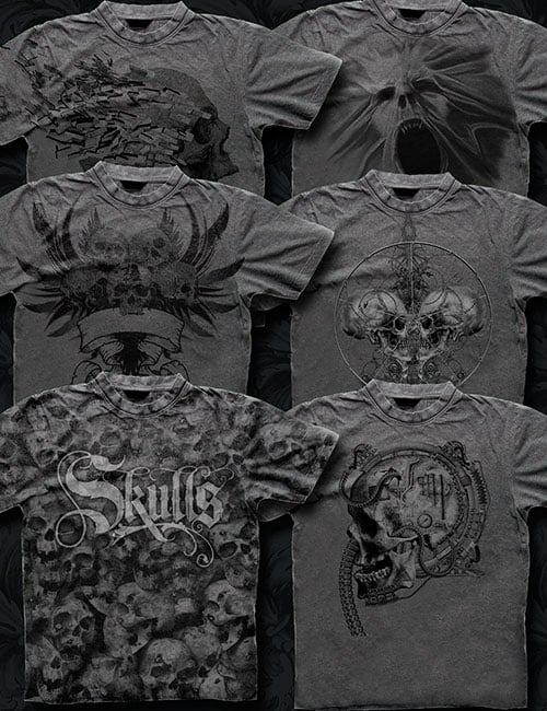 Ron's Skulls by: deviney, 3D Models by Daz 3D