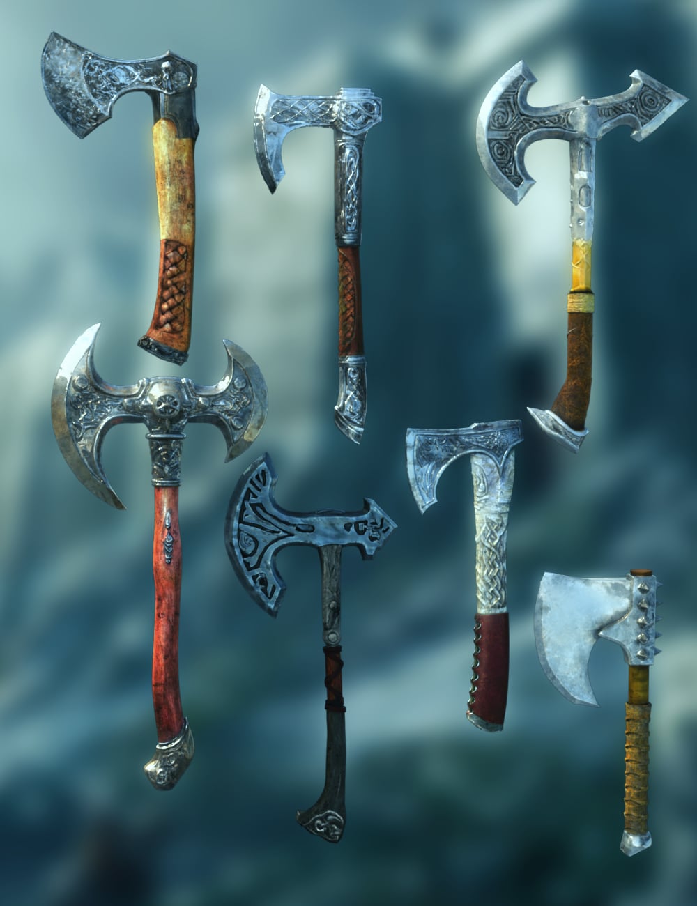 Ragnar's Fury by: kubramatic, 3D Models by Daz 3D