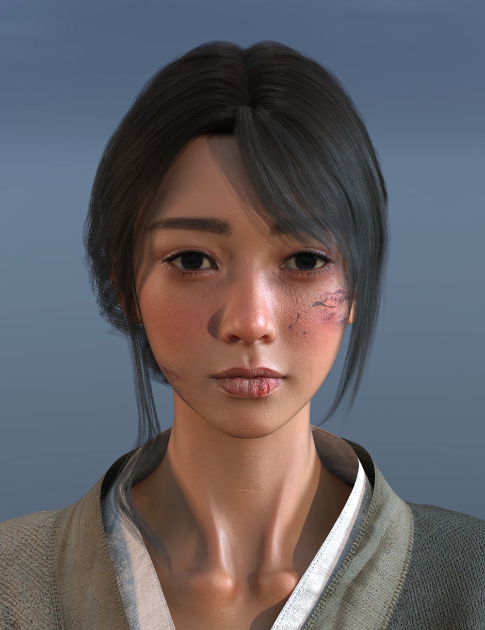 Lala Dongmei HD for Genesis 9 Feminine by: Lala-Rabbit, 3D Models by Daz 3D