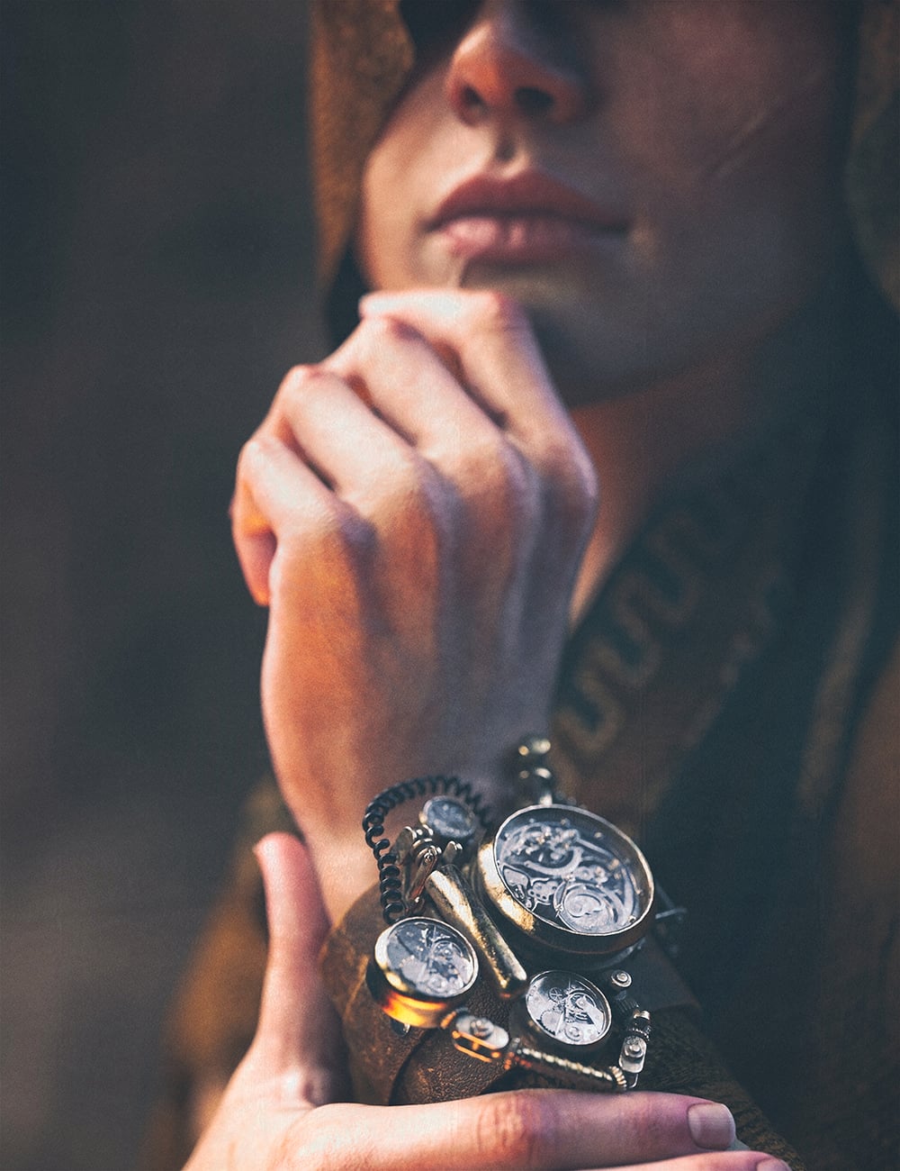 Chronos Mechanica Watch for Genesis 9 by: PrecisionArt9, 3D Models by Daz 3D