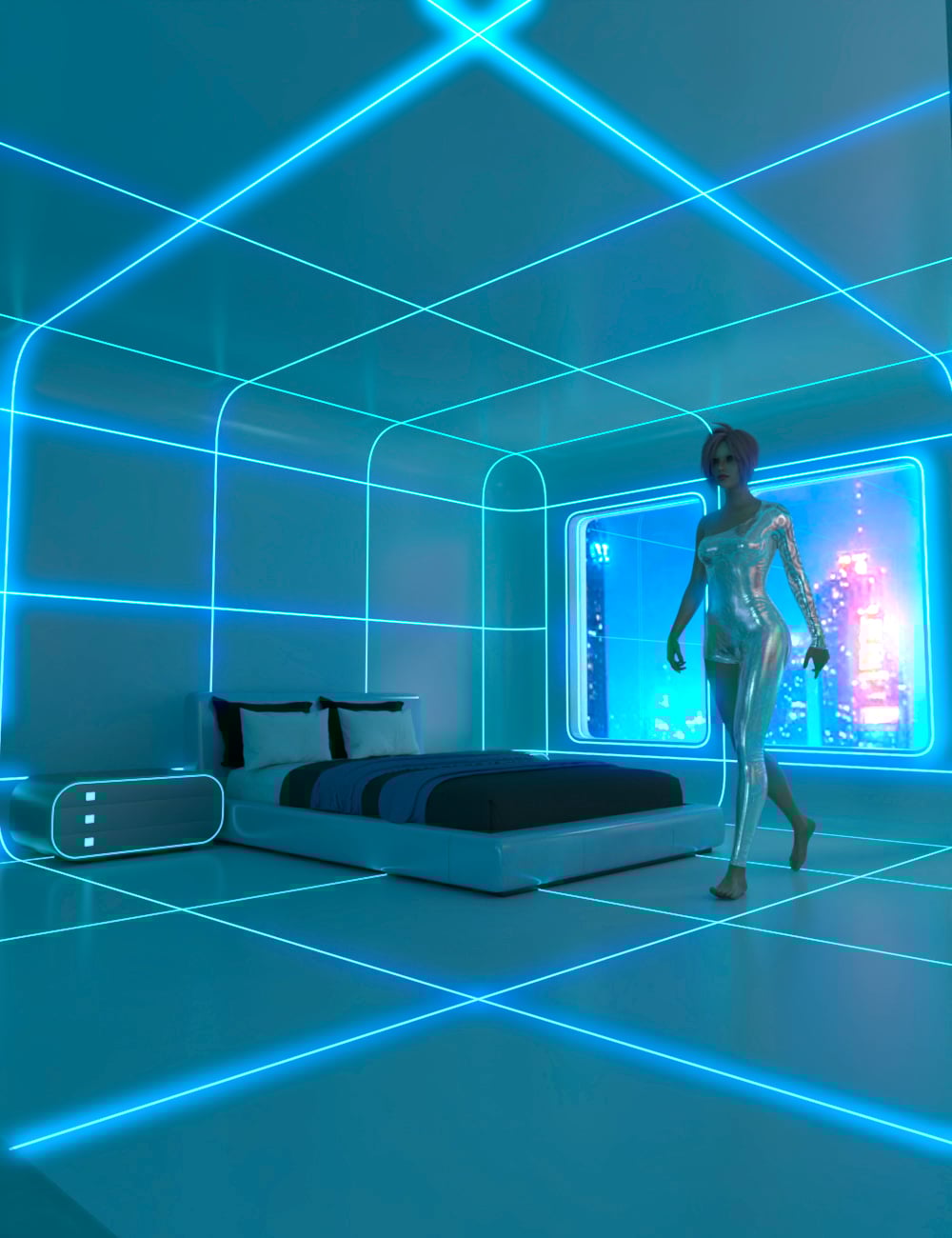 Prospective Simplicity Suite by: Human, 3D Models by Daz 3D