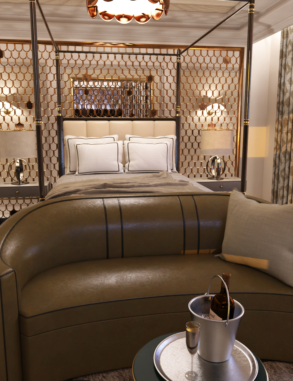 FG Fancy Bedroom by: IronmanFugazi1968, 3D Models by Daz 3D